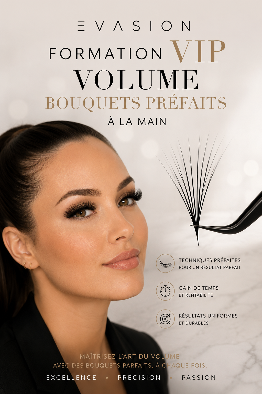 Formation Volume– Evasion bouquets préfaits à la main