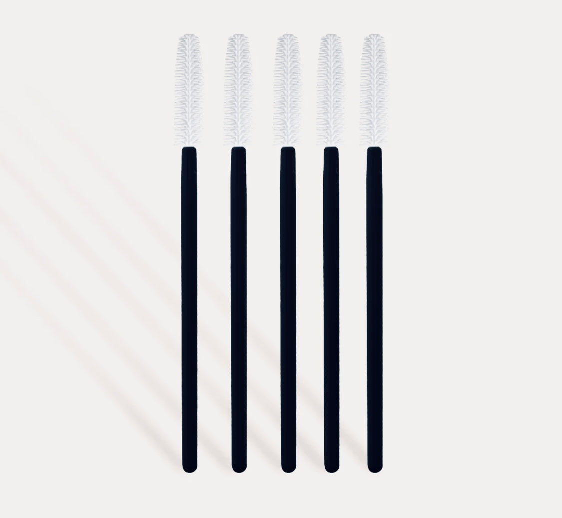 Brosses Ă  cils jetables en silicone
